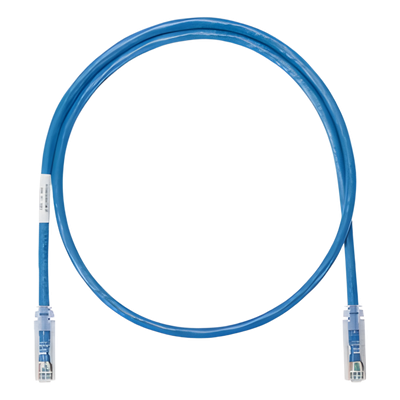 Cable de Parcheo UTP / Categoría 6 / 2.1 m (6.9 ft) / 24 AWG / PoE / Azul