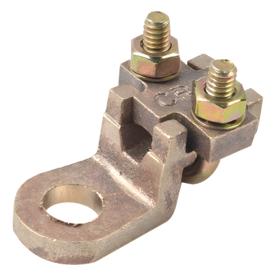 Conector de Bornes / 1/2" / Rango 4 AWG a 1/0 AWG / Diámetro 5.827 mm a 8.251 mm / Bronce