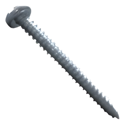 Tornillo autoperforante / 10 mm x 1 1/2 pulg / 1000 pzs / Acero galvanizado / -20°C a +80°C