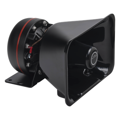 Bocina de uso rudo / 100 W / 8 Ohms / Base aluminio / 7.0 × 8.1 × 5.1 pulgadas