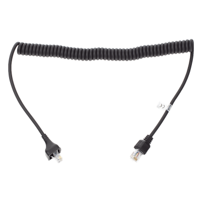 Cable de Micrófono para Radio Móvil / Conector RJ45 de 8 Pines / Compatible Kenwood TK-Series y Nexedge / Reemplazo Multi-Modelo
