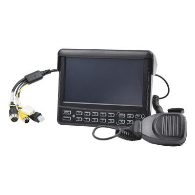 Panel de Control Táctil / Pantalla 7" / Audio Bidireccional con Megáfono / Cable 5 m (16.4 ft) / 12 VDC / -20°C a 70°C
