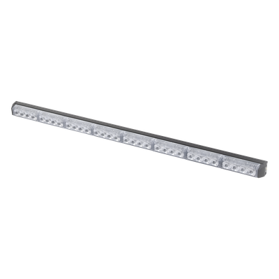 Barra de Luz de Advertencia / 8 Módulos / LED Gen III Alta Potencia / Rojo/Azul / 75 cm / 10-16 VCC / 3 A Máx.
