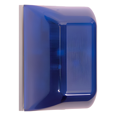 Minicontrolador Audiovisual / Alerta Visual y Audible / LED Estroboscópico / Uso Interior y Exterior / Color Azul