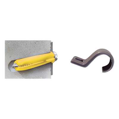 Kit de Fijación / 20 Grapas + 20 Taquetes + 20 Tornillos / Polietileno Flexible / -10°C a +120°C / Interior y Exterior