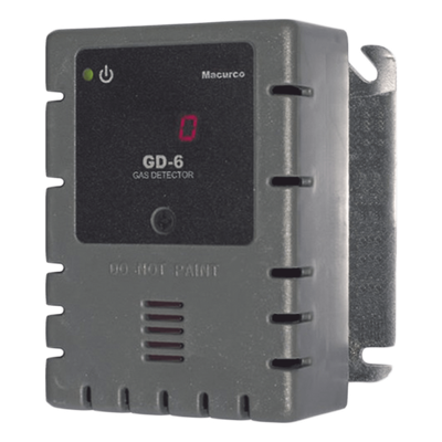 Detector de Gas Combustible / Metano Propano Hidrógeno / Rango 0-50% LEL / Salida 4-20 mA / Doble Relé SPDT / IP42
