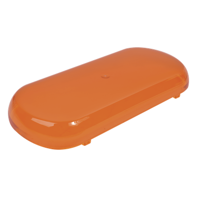 Domo de Reemplazo / Compatible con Mini Barra X605A / Color Ámbar / Resistente a Condiciones Climáticas Adversas