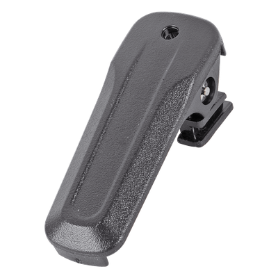 Clip de Policarbonato / Uso Rudo / Compatible Batería TXKNB65 / Ajuste Seguro / Negro