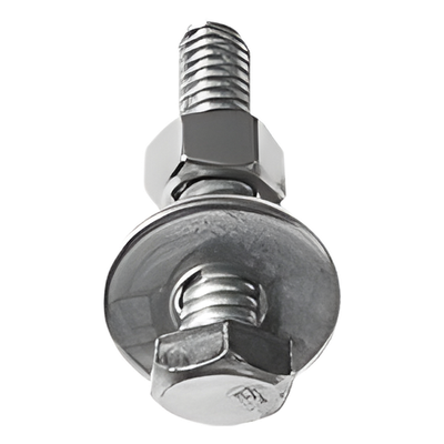Tornillo Hexagonal / Grado 8.8 / 5/16" x 2 1/2" / Acero Aleado / Rosca Métrica ISO 68-1 / Acabado Galvanizado