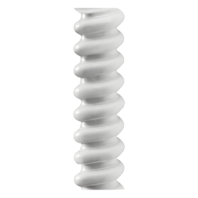 Tubería flexible / PVC auto-extinguible / 16 mm ID / 30 m / 125N / 5 a 60°C / 98 pies