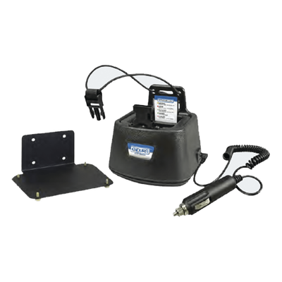 Cargador vehicular / 6 cavidades simultáneas / Fuente universal 100-240 VCA / Prevención de sobrecarga / Adaptadores intercambiables