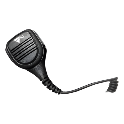 Micrófono-Bocina para Intemperie / IP54 / Cable Kevlar 40 kg / PTT para Guantes / Clip 360° / Conector M11