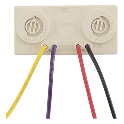 Módulo Monitor Direccionable / Contacto Seco NA / Protocolo LiteSpeed / Instalación en Caja de Una Ganga / Direccionamiento 01-159