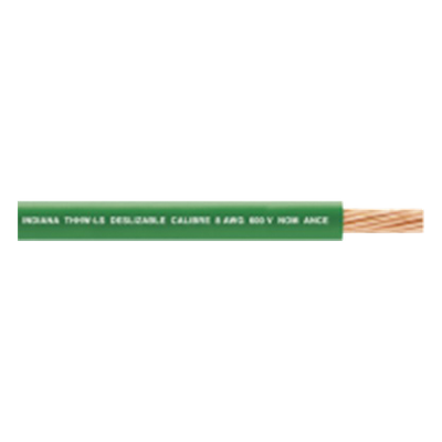 Cable Eléctrico THW-LS / Calibre 4 AWG / 19 Hilos / 33.6 mm² / 90°C / Bobina 100 m