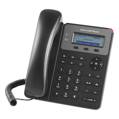 Teléfono IP / 1 Cuenta SIP / 2 Líneas / Pantalla LCD 132x48 / PoE / 3 Teclas Programables / Conferencia 3 Vías