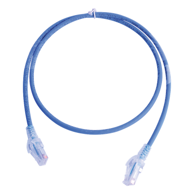Patch Cord Cat5e UTP / CM-LS0H / 3.05 m (10 ft) / Azul / Bulk