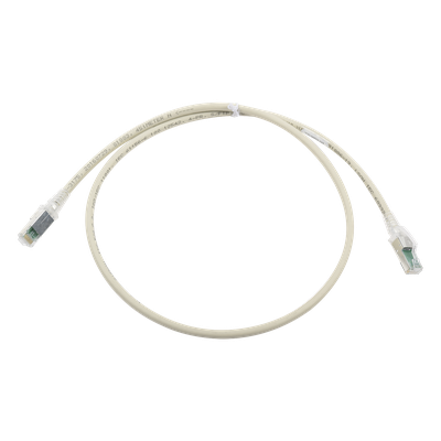 Patch Cord Cat6A / Blindaje S/FTP / 10 Gbps / PoE+ / CM/LS0H / 3 ft / RJ45 / 26 AWG