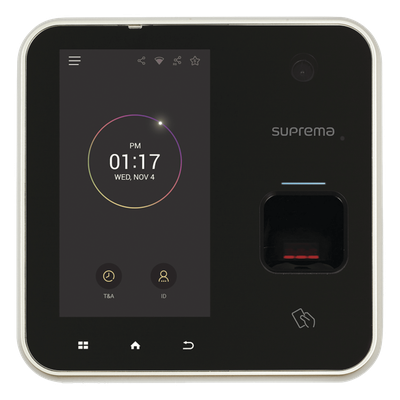 Terminal Biométrica IP / Pantalla Táctil LCD 5" / WiFi 802.11b/g / PoE / Lector EM 125kHz / 500,000 Usuarios