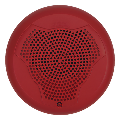 Bocina de Evacuación para Techo / Doble Voltaje 25/70.7 VRMS / Potencia Seleccionable 0.25 a 2 W / Frecuencia 520 Hz / L-Series
