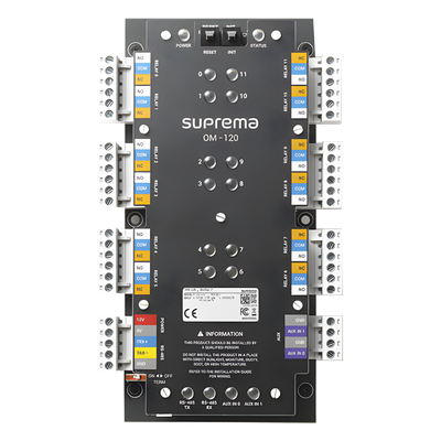 Módulo de Control de Elevadores / 12 Relés de Salida / Control hasta 192 Pisos / Comunicación RS-485 / 90 x 190 mm