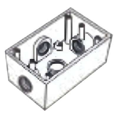 Caja Condulet FS / 4 Bocas NPT 25.4 mm (1") / Aluminio Diecast / Volumen 234.5 cm³ / IP66 con Tapa y Empaque / UL 514A y 514B