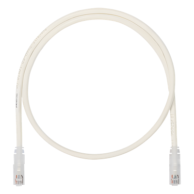 Cable de Parcheo UTP / Cat6A / 24 AWG / CM / 1.52 m (5 pies) / Blanco