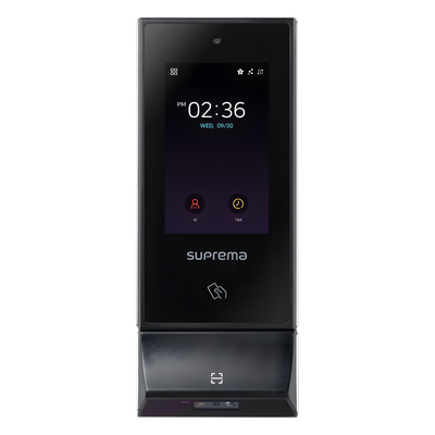Lector multitecnología / RFID 125kHz-13.56MHz / NFC-BLE / QR / Pantalla táctil 4" / PoE / IP65