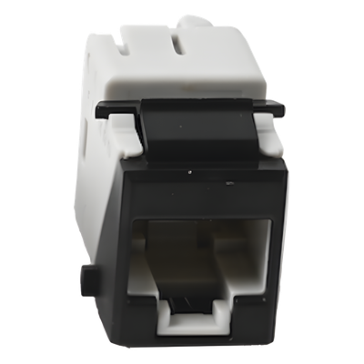 Jack Keystone Cat6 UTP / Terminación 110 / Diseño Lineal / Color Negro / -10 a 60 °C / UL 94 V-0