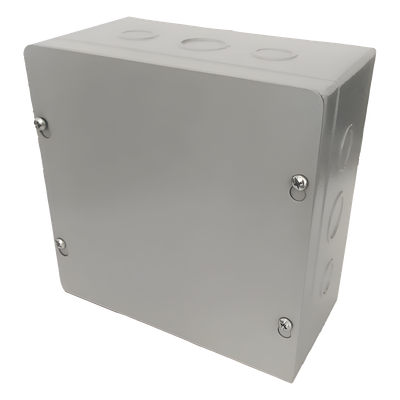 Caja de Pase / 15 x 15 x 10 cm / 5.9 x 5.9 x 3.9 in / NEMA 1 / Uso Interior