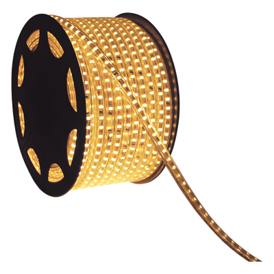 Manguera LED / 50 m (164 ft) / Blanco Cálido 2700K / IP65 / 120° / Cortable cada 100 cm / 45-110V CD