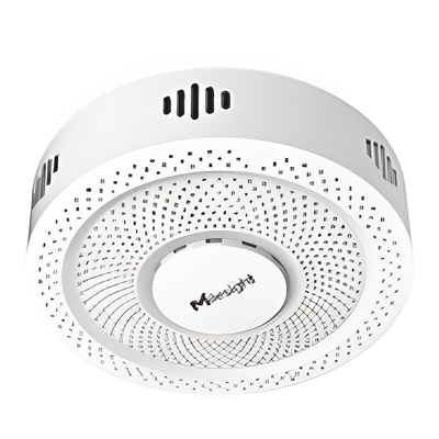 Detector de Vapeo y Humo LoRaWAN / Sensores Múltiples PM1.0/2.5/10, TVOC, TH / Alarma Local 70 dB / NFC / IP30