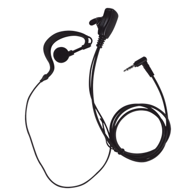 Micrófono de Solapa / 2 Hilos / Tubo Acústico PU Grado Médico / Cable Reforzado con Kevlar / PTT Intercambiable
