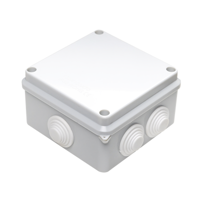 Caja de Conexiones / IP65 / IK07 / 7 Entradas / 100 x 100 x 70 mm / ABS / Tornillería Incluida