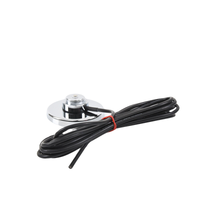 Montaje Magnético para Antena / 3/4" NMO / Cable RG58U 3.5 m (11.5 ft) / Conector Mini UHF Macho / Base Magnética GNC