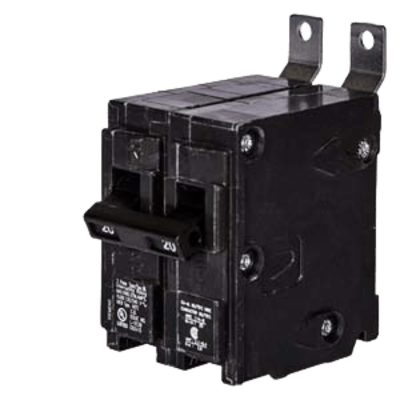 Interruptor Termomagnético / 2 Polos / 40 A / 120/240 V AC / 10 kA / Conexión por Tornillos / UL 489