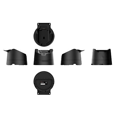 Soporte Giratorio para Terminal Punto de Venta / Rotación 0°~180° / Entrada 24V 1.4A / Pogo Pin 6 PIN / USB Tipo-A / Ethernet / RJ12 / RS232 / -10°C a 50°C